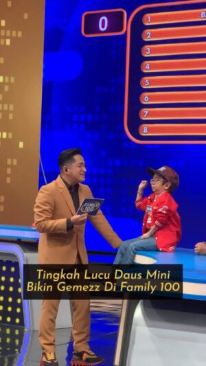 Daus Mini Instagram - Duhh kak @dausminiasli lucunya bikin gemezzz bangett deh😅💙

@officialmnctv @fremantleid  #Family100 #Family100ID #FamilyFeud #FamilyFeudID #SurveiMembuktikan