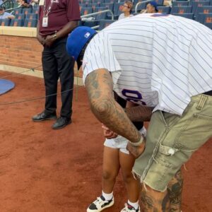 Dave East Instagram - Me & Kobi In Queens Wit It 😍 Shouts To The @mets Hospitality A1 💪🏾