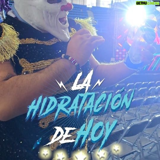 Dave The Clown - 1.1K Likes - La hidratación de hoy está con @davetheclown_oficial y @luchalibreaaa
Solural te hace el paro en todo momento, mantente rehidratado y no te rajes🔥
🍹🫐🥥🍓🍏🍊🍓🥝🍇🍋🌴💧💦
#LaReHidrataciónDeHoy