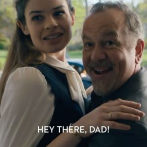 David Costabile Instagram - Wagsy gets his payback! Right in the eye! #wags #unclewagsy #wagsismyspiritanimal #paybacksabitchaintit