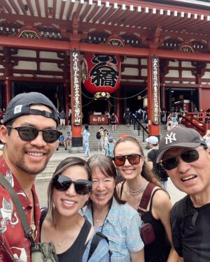 David Lim Instagram - Tokyo takeover with the fam! 😅✌🏽🎌 An unforgettable trip filled with laughs, love, and lots of sushi. 🎎❤️🍙🍣🍡 #tokyo #japan #familyvacation