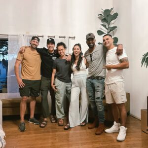 David Lim Instagram - Even after a long day on set, we couldn’t miss wishing our girl @brigittekalicanales a very happy birthday! 🥳🫶🏽🎉 #SWATfam #BirthdayLove