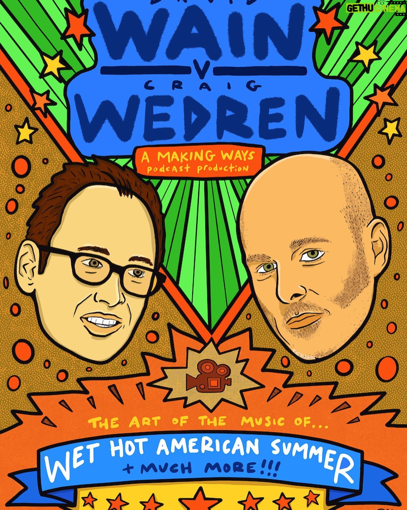 David Wain - 866 Likes - This is a lovely little talk about music, film, comedy, friendship, art - and the longtime wonderful collaboration between me and @craigwedren over the years. On the @making.ways podcast / link in bio (swipe for more of me and Craig)