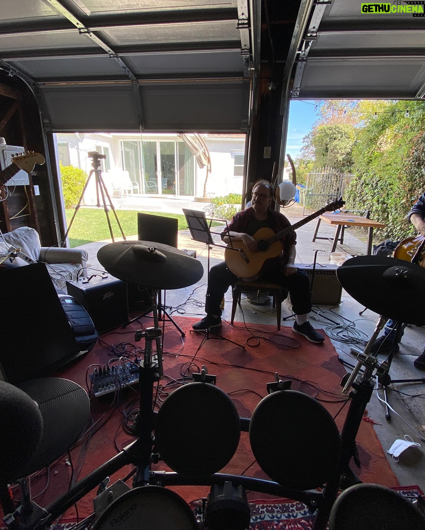 David Wain - 1.9K Likes - End of an era. We moved into a house with a big old wooden garage two years ago and started having freewheeling jam sessions there, which became such an oasis of joy for me during these challenging times. Connecting with friends, playing rock and roll, singing our hearts out. And then of course from that sprouted the @madjamband - but they raised the rent so we have to move on. A new garage awaits in 2024. Meanwhile we had our last blast here other day (2nd last photo) and we’ll continue celebrating music laughs and joy at our year-end @lodgeroom blowout Dec 29th - new guests, songs and fun!