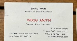 David Wain Instagram - Found a stash of business cards from over the years. I miss this form of expression!
EDIT: For the record - Waino the Great was my real magic "handle" when I was twelve and doing birthday parties; 
The Immoral Minority was the junior high school band (featuring Craig Wedren) that I "managed";
Metromusic was the DJ company my friend and I had in high school - we did dances, Bar Mitzvahs, 12-step meetings.
The rest were more, like, jokey ways to still give my real info.