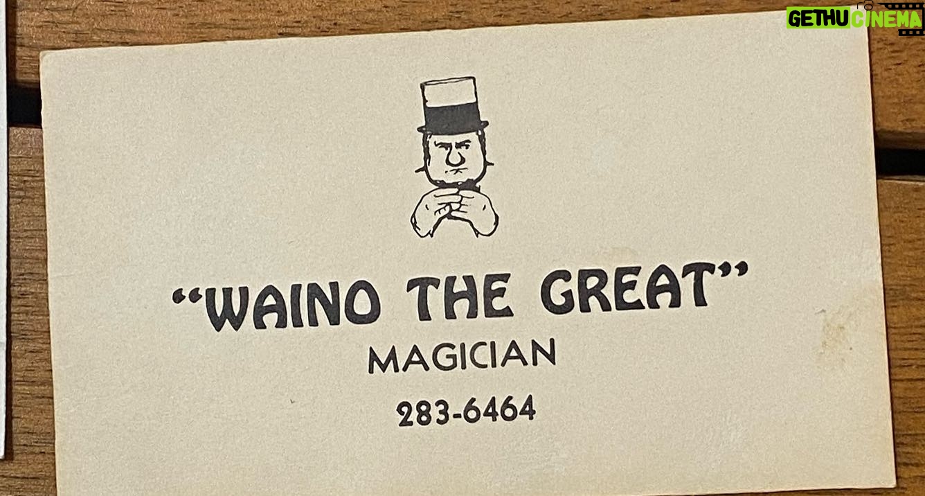 David Wain - 1.9K Likes - Found a stash of business cards from over the years. I miss this form of expression!
EDIT: For the record - Waino the Great was my real magic "handle" when I was twelve and doing birthday parties;
The Immoral Minority was the junior high school band (featuring Craig Wedren) that I "managed";
Metromusic was the DJ company my friend and I had in high school - we did dances, Bar Mitzvahs, 12-step meetings.
The rest were more, like, jokey ways to still give my real info.