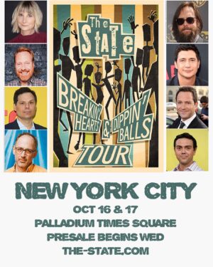David Wain Instagram - New York here we come!!! Tix link in bio