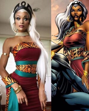 Dax ExclamationPoint Instagram - With help from @warpath_dylan I am going to ocassionally post some outstanding Storm cosplayers. Each con the cast attends, we get to see so many amazing artists show off their craft of cosplay! 

Here is 
@aliciamariebody 
@flawless_by_tenisha 
@daxclamation 
@brown.suga.outlaw 
@num1xmncosplay 

#Storm #XMen97