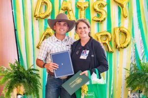 Daylon Swearingen Instagram - Beyond proud of my mom! @believing2be 
🔸Texas Health Center for Diagnostics & Surgery: 👩🏼‍⚕️
“Congratulations to Carrie from Inpatient Services for winning the Daisy award. 

The DAISY Foundation, created to express gratitude by a family that experienced extraordinary nursing, is the international leader in meaningful recognition of nurses. Everyone who is involved with DAISY, whether they are presenting the Awards, choosing Honorees, or coordinating the program, is an extension of this family and their expression of this gratitude. 

A patient submitted the nomination below due to the amazing care Carrie provided. 

"Carrie has been amazing.  She took the time to make sure we were physically and emotionally comfortable.  Even when I asked 20 questions in a row.  She answered them all in understandable language and put my mind at ease.  That level of communication is difficult to be informative but not condescending.  Her upbeat professionalism promotes the feeling of healing and a "I can do this attitude."

Carrie officially joined the THCDS team in September of 2022 though she worked as an agency nurse for us for quite some time.  Carrie has been amazing addition to our team.”
