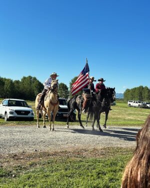 DeAnne Stidham Instagram - What an AMAZING day we had yesterday here in beautiful Wyoming celebrating our country with alll the FUN things and lots of family and friends!!!🥰 From the morning Parade, to the beautiful flag🇺🇸 ceremony we had, all the fun family time and PLENTY of sugar...haha and of course the yummy Lunch we had, it was so good and ending off the day with our annual firework show was the cherry on top! Thank you thank you to all who could come this year!!🥳🎉🎇🎆🇺🇸 #happy4th #independenceday #wyoming