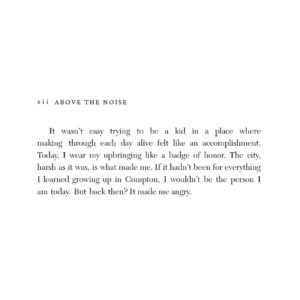 DeMar DeRozan Instagram - Coming September 10, 2024: ABOVE THE NOISE
 
This is my story of chasing calm. 
 
My memoir ABOVE THE NOISE is now available for preorder. Check the link in my bio to preorder your copy today.

#AboveTheNoise