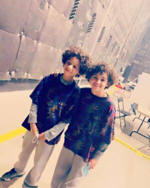 Dean Scott Vazquez Instagram - 🗣️to @tristandure 🙌🏽 #transformers #double #riseofthebeasts 💥💥💥