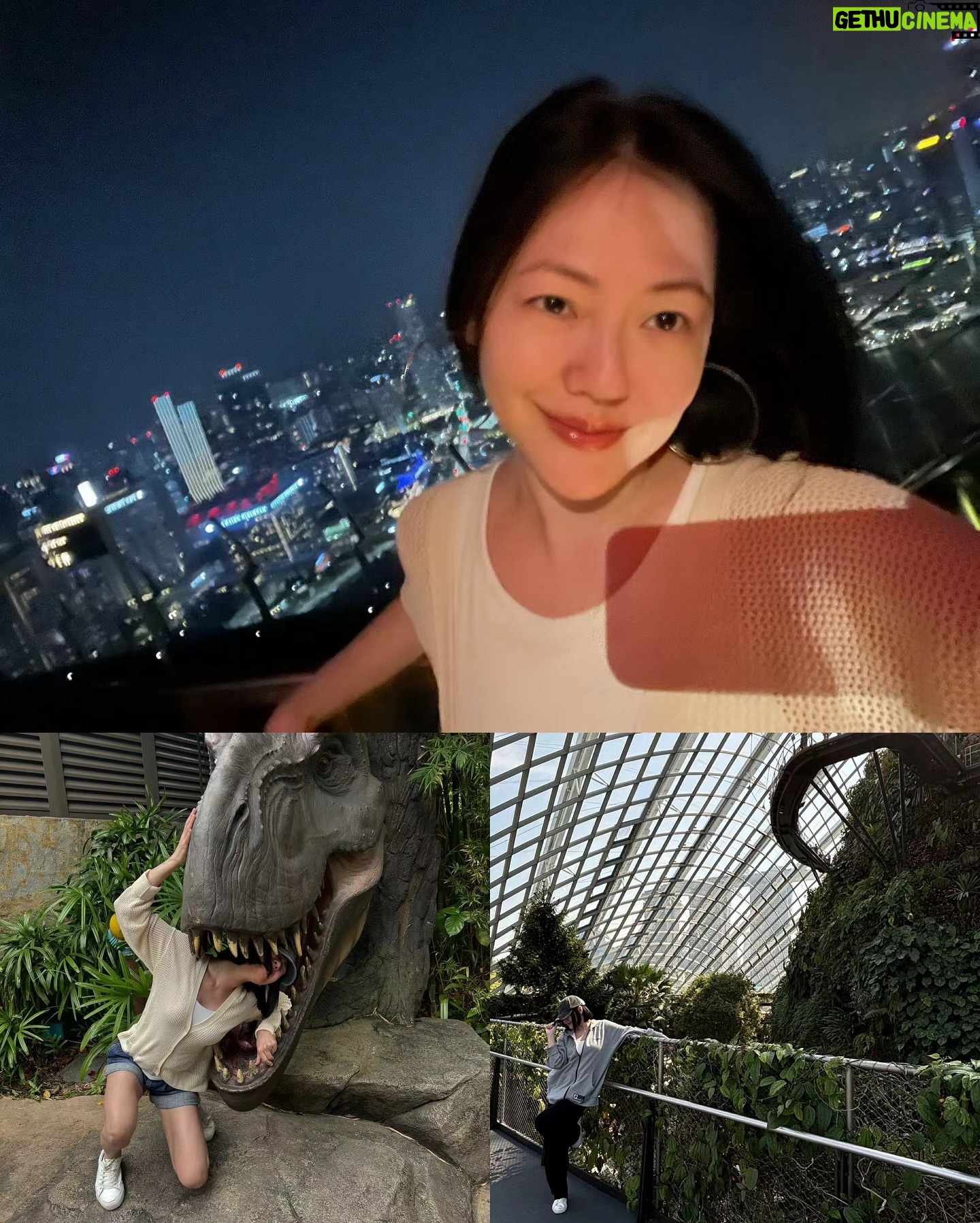 Dee Hsu - 100.5K Likes - 這次暑假帶全家來新加坡玩,本來想要Po全家幸福的照片,可是要po之前,每個小孩都有自己的意見!一下角度醜、一下背景不夠美😩所以,老娘覺得就Po我自己一個人就好~反正我最受歡迎😮💨