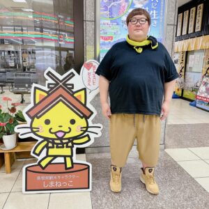 Dekakin Instagram - 初めての島根県の写真です!!!
島根県出身のYouTuberロシアン佐藤さんがいたるところにいました!!!🍙