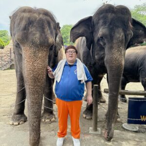Dekakin Instagram - 今日はゾウさんと撮影してきました🐘✨笑

#市原ぞうの国