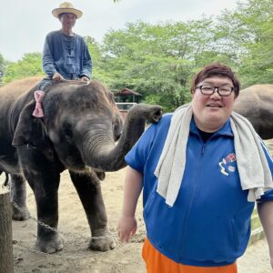 Dekakin Instagram - 今日はゾウさんと撮影してきました🐘✨笑

#市原ぞうの国
