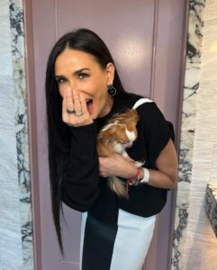 Actress Demi Moore HD Instagram Photos and Wallpapers February 2024