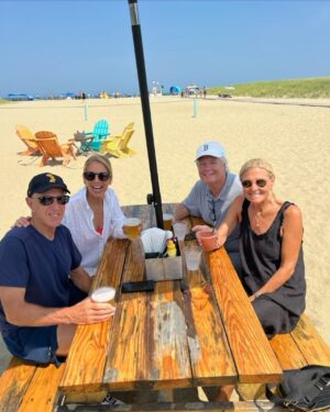 Denise Austin Instagram - Having the BEST time in Nantucket!!!! From celebrating my dearest friends who chaired a wonderful fundraiser for rescue dogs @nishanimals with a sold out event called WoofStock to wonderful beach days and walks!!!! Thank you @youcoulddiefromthat and @suzyqmcc!!!!! Enjoying life to the fullest!!!
Xoxoxo