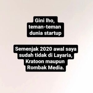 Dennis Adishwara Instagram - Jadi gini lho…
(mohon baca sampai slide akhir)

Bye bye, kantor lama 

Hello, kantor baru

Buat komunitas maupun perusahaan yang mau kerjasama bikin keseruan di MBloc Group di seluruh Indonesia, yuk kita ngobrol.