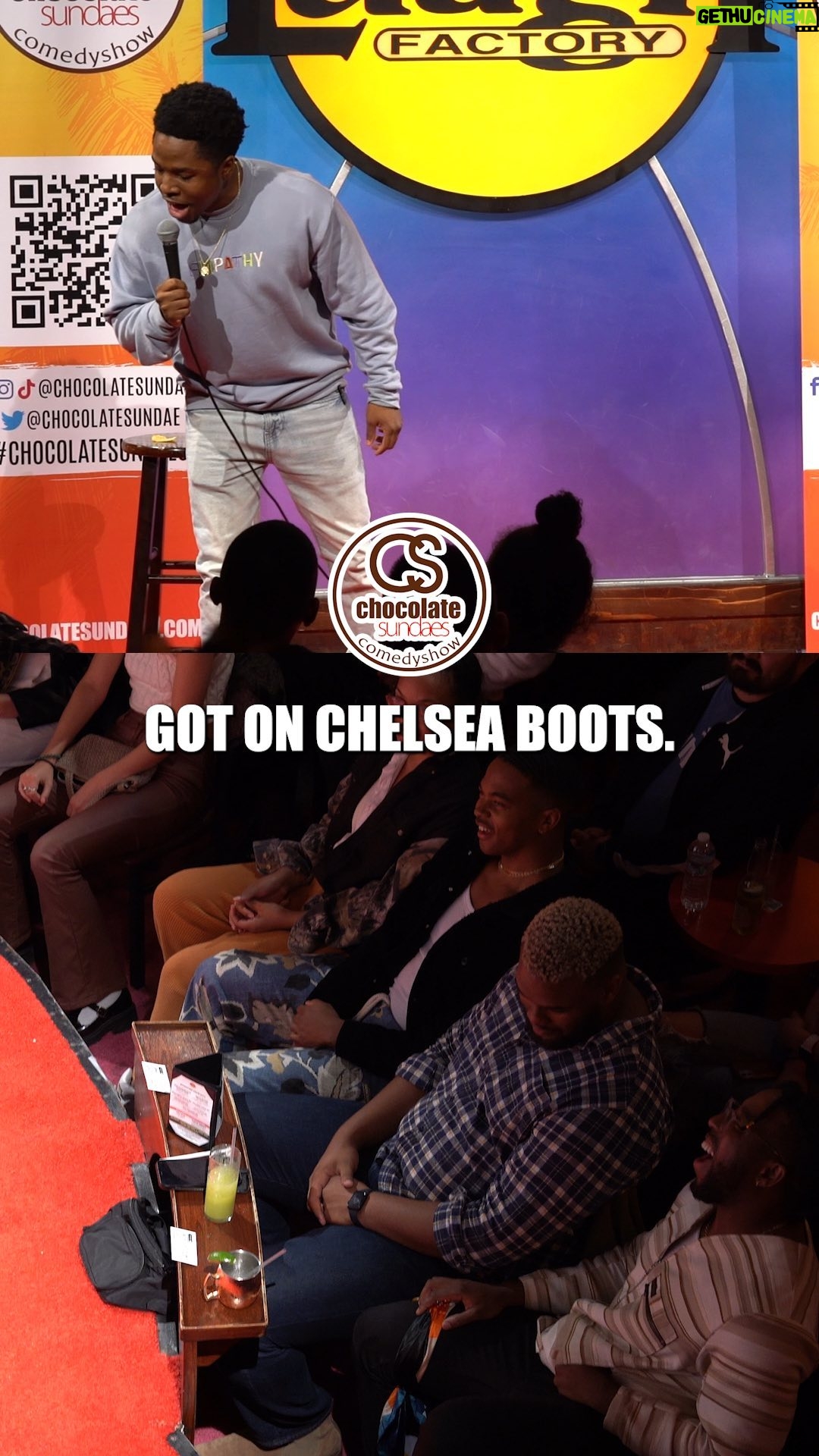 Denny Love - 5.3K Likes - the boots told us everything we need to know @dennylove4real 🤣
Like and follow for more🍫🍨!
🎥 @badsplice
🎥 @saintmicah_
👩🏾💻 @keera.s
#chocolatesundaescomedyshow #standupcomedy #laughfactory