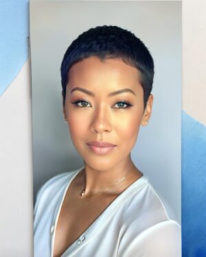 Denyce Lawton Instagram - Someone recently suggested I switch it up and change my look.  Suggested the big chop or a drastic hair color change. So I did some research  on what THE BIG CHOP would look like on me! THOUGHTS? 🤔🥰🫶🏽
