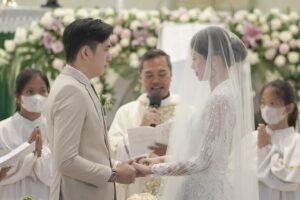 Desy Genoveva Instagram - 03.09.2023 🤍

Wedding Planner & Organizer: @ohana_enterprise
Venue: @hotelciputrajkt 
Decoration: @cattleya_decoration 
Photo & video: @weddingsfactory
Holy matrimony gown: @bychristiebasil @christiebasill 
Bride & groom shoes: @langkahbylinalee @langkahforman
Groom suite: @sasdesigns 
MUA bride: @karenshenna.makeup
Hair do bride: @faw.hairdoo
MUA moms: @ohana.bridal
MUA bridemaids & sister: @neny_mulyani 
Gown moms & bride’s sister: @ohana.bridal
Reception gown: @ohana.bridal 
Bridesmaids dress: @atvezzo
RSVP & Digital Invitation: @viding.co 
Photobooth: @twinsphotobooth 
Wedding cake: @breadseason 
Entertainment: @seisarte.entertainment 
Reception bouquet 💐: @kikukoflorist 
Nails: @samikate.beauty

#KELpincutDESY