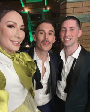 Detox Instagram - Congratulations to my lil beebies @zachsnax & @duhhhgan on their gorgeous wedding yesterday! It was so  beautiful to share your special day with you and all of our Chicago posse and loved ones. Can’t wait to see what you boys get up to when you leave us for ATL 🥺 

I love you and these other hoes to the moon!

Hair/Makeup: @chopchop.beautyclub 
Dress & Vest: @shopakira 
Accessories: @gucci