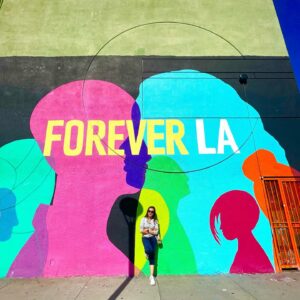 Dewi Amanda Instagram - California Dump🇺🇸❤️#dewiamanda #california #losangeles #america #usa #santamonica #americanfilmmarket2023 🎬🎥