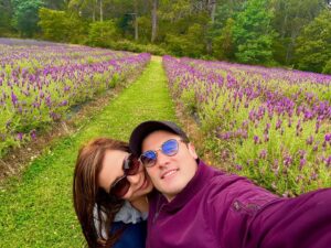 Dewi Amanda Instagram - My Husband said: I always looked for someone i could live with but ended up finding someone I can’t live without…“I LOVE YOU” Ok..i am the lucky one! ❤️😘 #dewiamanda #lavenderfarm #tasmania #australia🇦🇺❤️#sydneysider