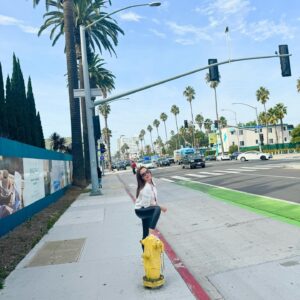 Dewi Amanda Instagram - California Dump🇺🇸❤️#dewiamanda #california #losangeles #america #usa #santamonica #americanfilmmarket2023 🎬🎥