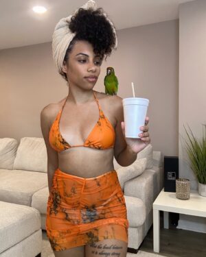 Diannisa Hernandez Instagram - Morir soñando 🦜🍊🧉