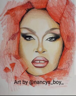 Dida Ritz Instagram - 🎨🖌️ by @nancys_boy_  Thank you💕🥰💕