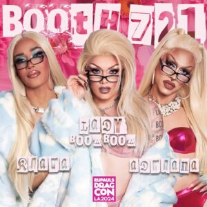 Dimitri Nana-Côté Instagram - Bonjour Bonjour Los Angeles! ☀️

Only a few more days before to meet you all at @rupaulsdragcon !! Can’t wait ! 🔥

We will be at BOOTH 721 Friday & Saturday! 🌸

Come say Bonjour and get our new merch !! 👋 🇨🇦

#dragcon #rupaulsdragcon #rupaul #canada #drag #dragqueen #merch