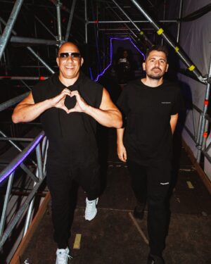 Dimitri Vegas Instagram - WHAT A NIGHT 🤯

We still can’t get over what happened yesterday at @tomorrowland. We invited our brother and legend, @vindiesel, on stage, and the rest was pure magic. Thank you to the People of Tomorrow for the love and energy during our set – we couldn’t have wished for anything more. ❤️