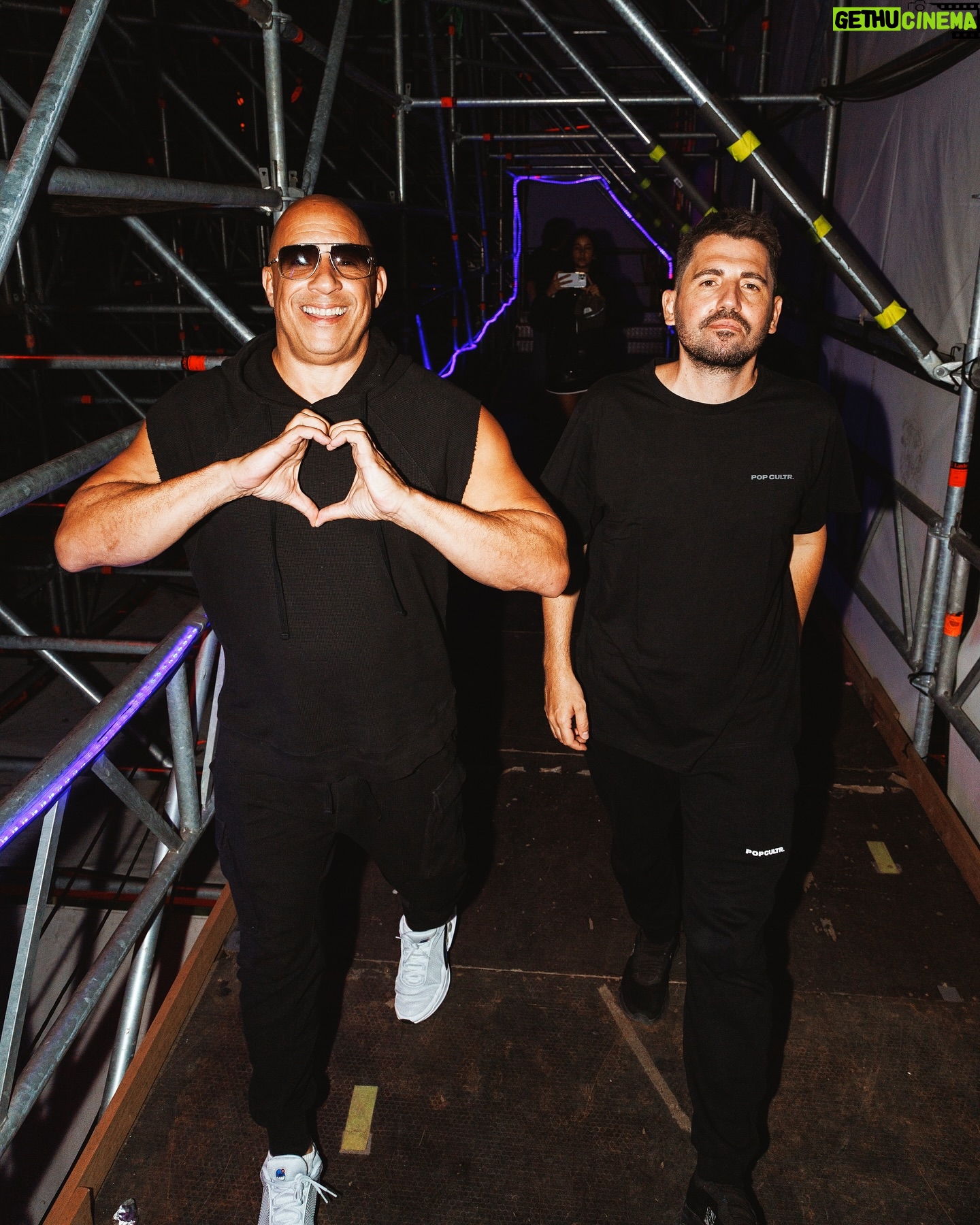 Dimitri Vegas - 60.8K Likes - WHAT A NIGHT š¤Æ
We still canāt get over what happened yesterday at @tomorrowland. We invited our brother and legend, @vindiesel, on stage, and the rest was pure magic. Thank you to the People of Tomorrow for the love and energy during our set ā we couldnāt have wished for anything more. ā¤ļø