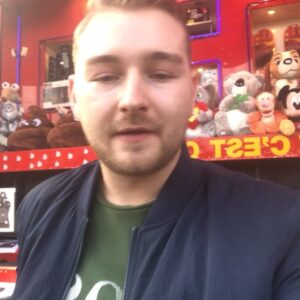 Dimitri van den Bergh Instagram - Evening at the big fair in Antwerp