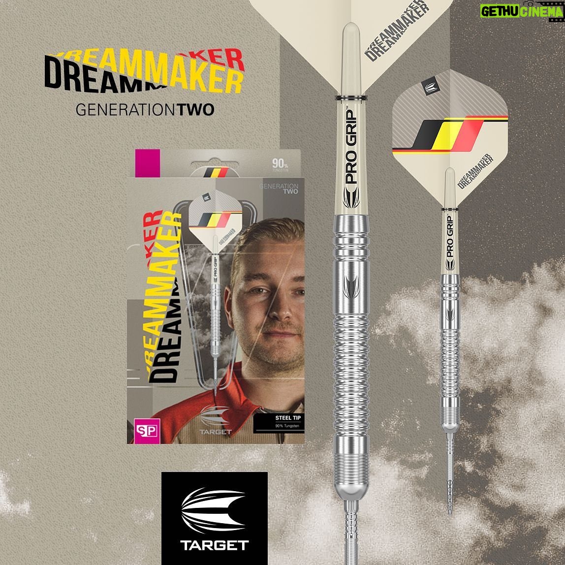 Dimitri van den Bergh - 3.9K Likes - So excited to announce the launch of my @targetdarts generation 2 darts. Bring on the rest of 2023! #DreamMaker
Buy now: bit.ly/DimiGen2
Check Target’s list of approved retailers for outside of the UK. #DreamMaker #Gen2 #Targetdarts