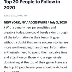 Dion Rome Instagram - wow! i’m so humbled & honored to be featured in yahoo finance alongside top CEO’s as one of the “Top 20 people to Follow in 2020!” it’s been a long journey but i just wanna say thank you to all my fans for supporting me as well as being patient to await my introduction to the music industry as an OFFICIAL ARTIST! I spoke this into existence years ago as I have a lot to say & cannot wait to continue to express truth & rawness through my music.. it don’t stop here 🙏👏(link in comments)
