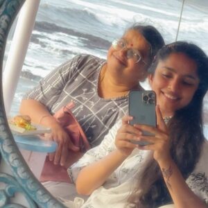 Divya Sripada Instagram - Throwback to last year!
S23 Ep07 The One Where Mom and I went to Goa 🐚