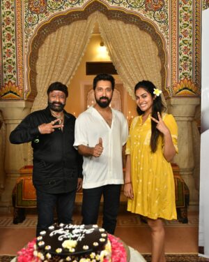 Divya Vadthya Instagram - Jai balayya … 💪🏻

Dear Balakrishna Garu, 

I wanted to take a moment to express my profound gratitude for the incredible opportunity to work with you. 
Your presence on set is nothing short of remarkable. The fun and lively atmosphere you create makes every moment enjoyable and inspiring for everyone involved.

Your respect for every team member, regardless of their role, speaks volumes about your character and leadership. It’s heartwarming to see how you effortlessly balance professionalism with a genuine warmth and kindness.

Thank you for being not just a great leader, but also a wonderful human being. Working with you has been a privilege, and I have learned so much from your dedication, passion, and exemplary conduct.

Happy Birthday, Bobby!
@director.bobby garu
I hope you have a fantastic day filled with joy and celebration. Your dedication and talent are truly impressive, and your contributions have made a significant impact. Keep up the amazing work, and I’m genuinely happy to work with you🫡 
#divi #divivadthya #divinuchi 
#balayya #balakrishna