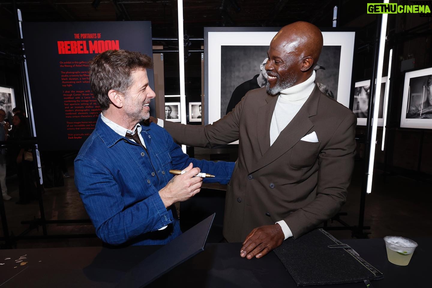 Djimon Hounsou - 8.5K Likes - Reunited with this incredible cast and crew last week to celebrate Rebel Moon Part 2: The Scargiver 🙏🏿 Coming to Netflix April 19.
Styling by @cheryl_konteh