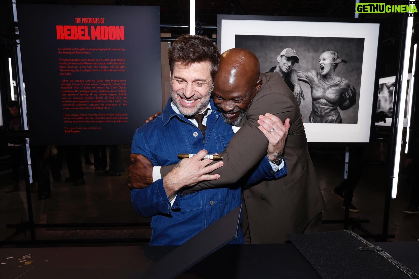 Djimon Hounsou - 8.5K Likes - Reunited with this incredible cast and crew last week to celebrate Rebel Moon Part 2: The Scargiver 🙏🏿 Coming to Netflix April 19.
Styling by @cheryl_konteh