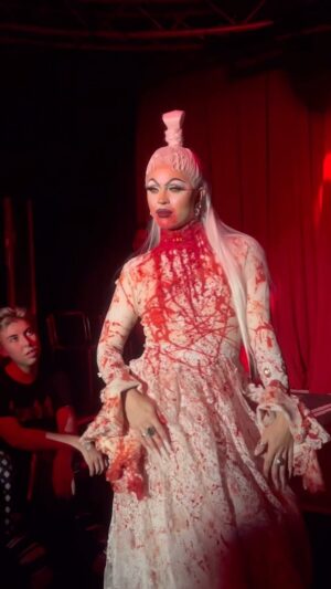 Dollya Black Instagram - Birthday ghoul #DollyaBlack Monday night ❣️ 
#dragula #dragshow #showgirlsweho #lgbt #halloween