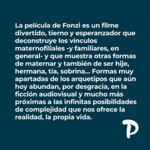 Dolores Fonzi Instagram - 'Blondi' es un filme divertido, tierno y esperanzador que deconstruye los vínculos maternofiliales y que muestra otras formas de maternar y también de ser hije, hermana, tía, sobrina… No os perdáis está película que está ahora mismo en cartelera.