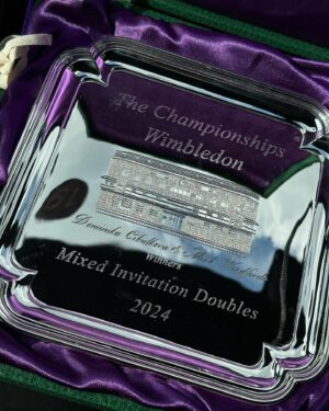 Dominika Cibulková Instagram - Being back after 5 years and leaving with the winners trophy feels amazing 🫶🏻 Renci @renata_jamrichova_ tak sme to podrzali na juniorskom a aj na veteranskom fronte,da sa na nas spolahnut - bring the old good days back 😜💪🏻👌🏻 #wimbledon