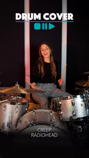 Domino Santantonio Instagram - Domino covers Creep by Radiohead on the drums! 🥁 Let us know in the comments if you’re a Radiohead fan. If you are, we’re sure you sang along to this one! 🎶

#creep #radiohead #dominosantantonio #drumcover #drums #drumbeat #drumgroove #playdrums #creepradiohead #radioheadcreep #thomannsdrumbash #thomann