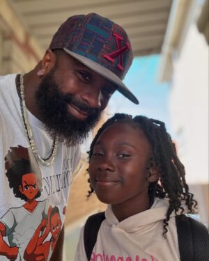 Donald Brumfield Jr. Instagram - Every second with my baby girl is special and a blessings ❤️❤️❤️. Hate to have to drop her off for school 😩😩. One of my 3 motivations ✨✨. 
#girldad #proudfather #lovinglife #bestisyettocome❤️