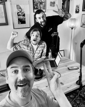 Donnie O'Sullivan Instagram - DER Klassiker unter den Podcast Selfies! Nur echt mit dem Inkwell Filter von vor 10 Jahren 😎