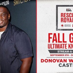 Donovan W. Carter Instagram - Check me out this weekend at the rescue royale streamthon!!!! See who moves to finals and we’re also giving back to a good cause supporting the American Red Cross!!!!!