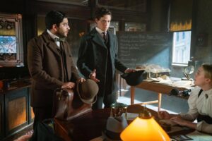 Douglas Smith Instagram - Marcus and Lucius 🕵️‍♂️ 🕵️‍♂️ 🔬